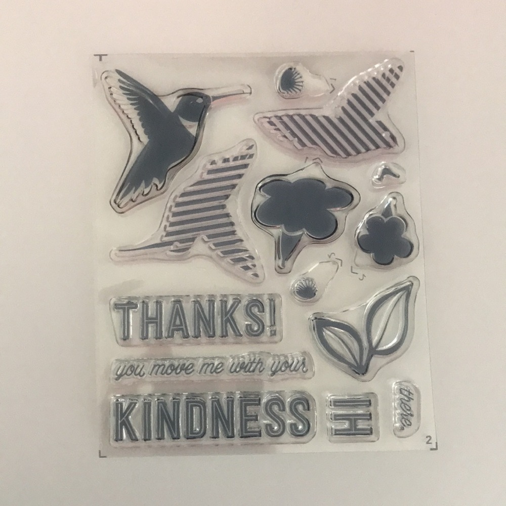 Stampin Up 'You Move Me' Stamp Set & Move Me Thinlits Bundle - Picture 5 of 6